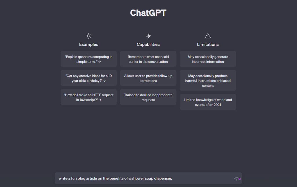 We asked ChatGPT...