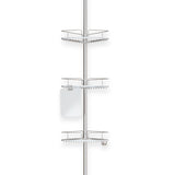 FINELINE 3 Tier Shower Caddy with Mirror