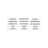 15 Hole Amenity Labels
