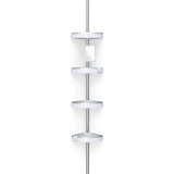 HiRISE 4 Tension Shower Caddy with Mirror