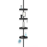 HiRISE 4 Tension Shower Caddy with Mirror
