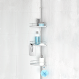FINELINE 3 Tier Shower Caddy with Mirror