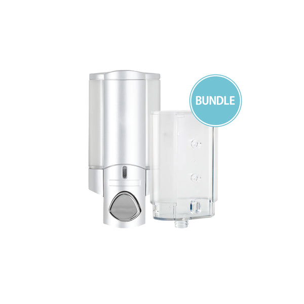 Bundle: AVIVA Soap Dispenser + Replacement Cartridge