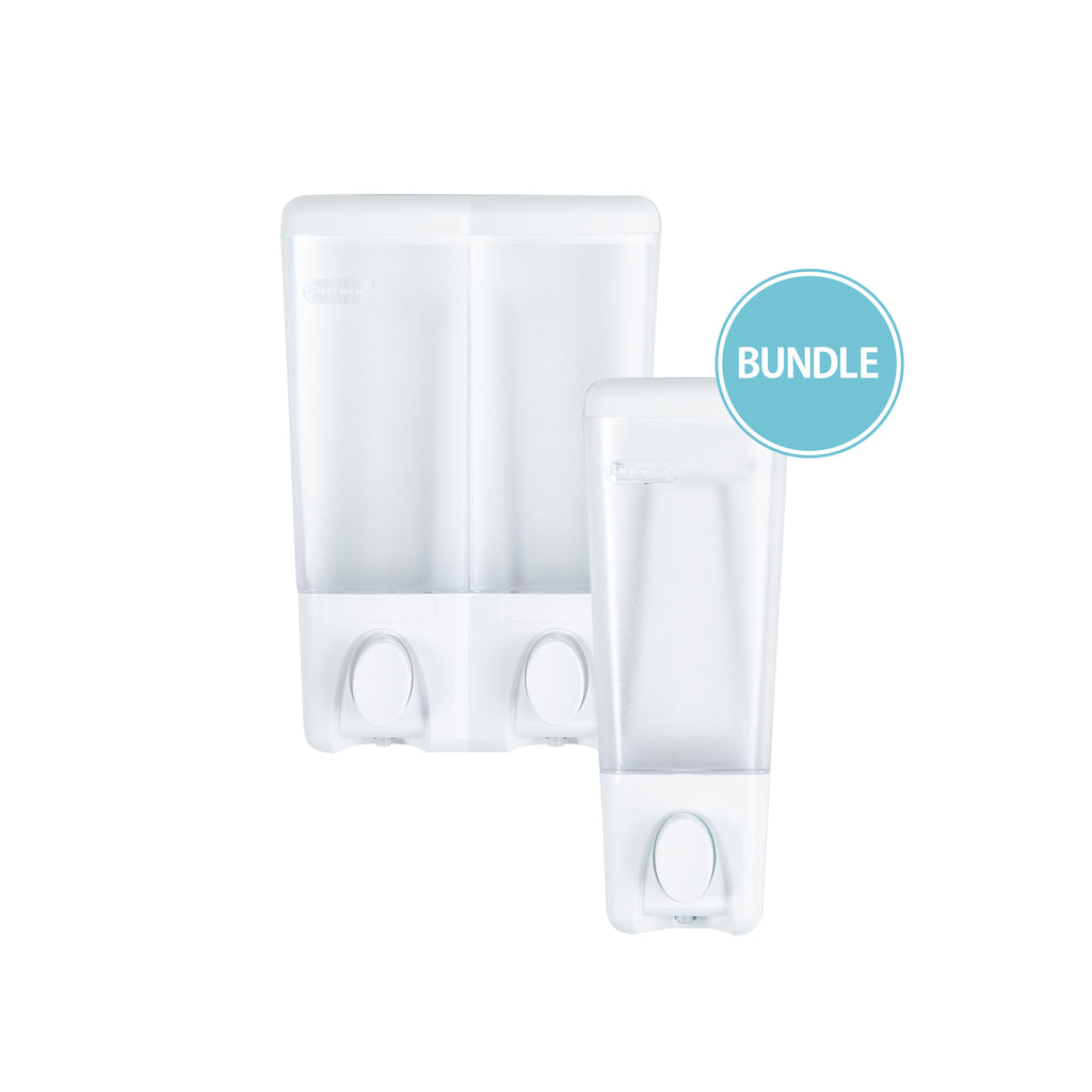 Bundle: CLEAR CHOICE Single Dispenser & Double Dispenser