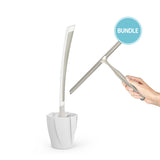 Bundle: Shower Squeegee & Toilet Squeegee