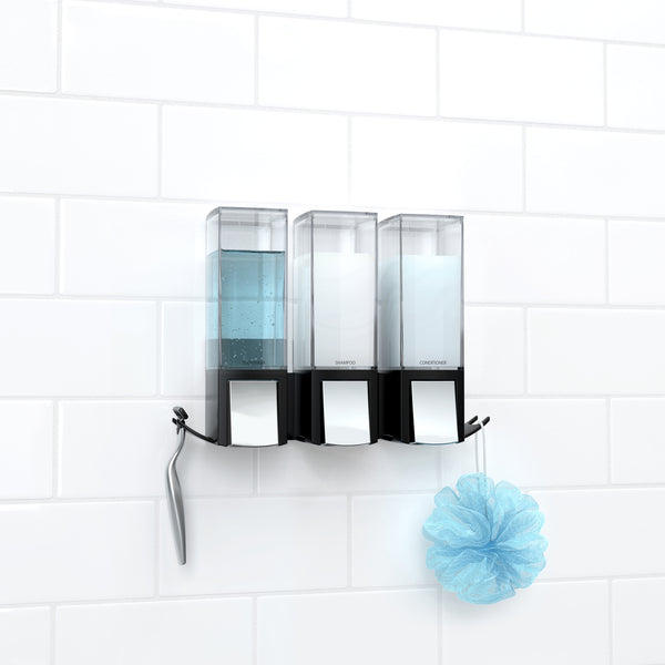 CLEVER Triple Shower Dispenser