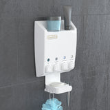 ULTI-MATE Dispenser 4 Chamber Shower Caddy