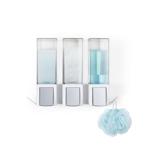 CLEVER Triple Shower Dispenser - Better Living Products Canada