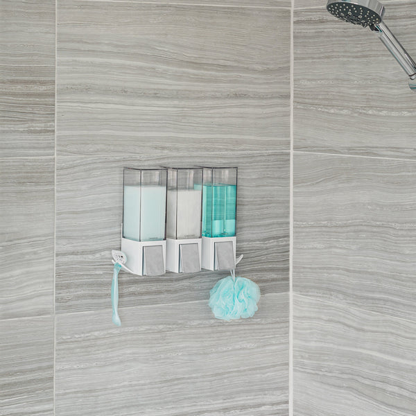 CLEVER Triple Shower Dispenser - Better Living Products Canada