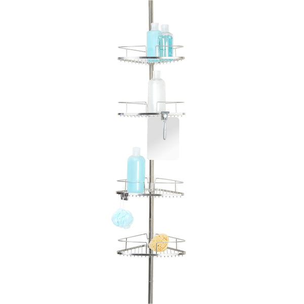 FINELINE 4 Tier Shower Caddy w/ Mirror - Better Living Products Canada