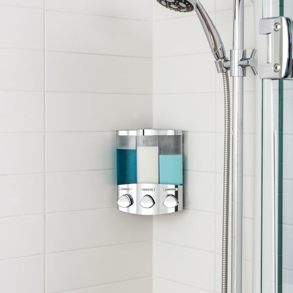 TRIO Shower Dispenser 3 Chamber - Better Living Products Canada