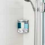 TRIO Shower Dispenser 3 Chamber - Better Living Products Canada