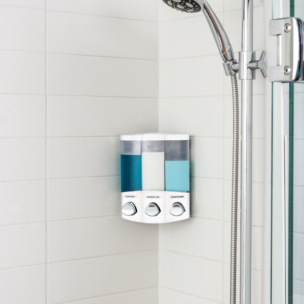 TRIO Shower Dispenser 3 Chamber - Better Living Products Canada