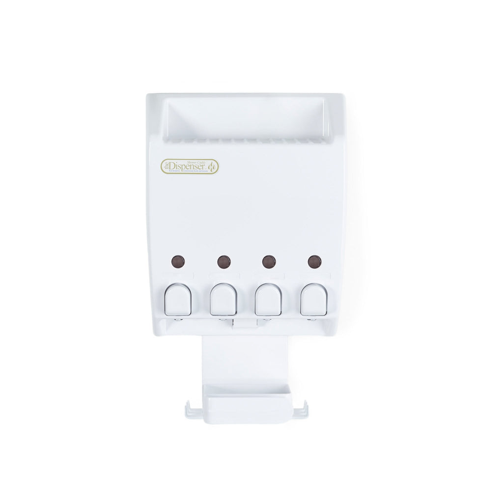ULTI-MATE Dispenser 4 Chamber Shower Caddy