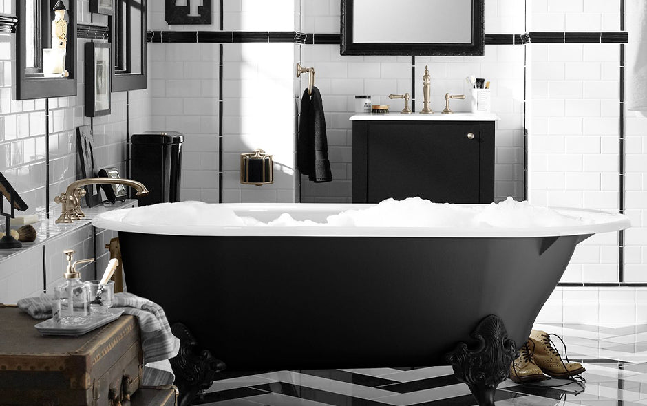 6 Ways to Elegantly Incorporate Black into Your Bathroom Design