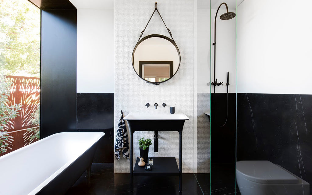 Pull Off A Graphic, Bold Look In The Bath In A Single Weekend