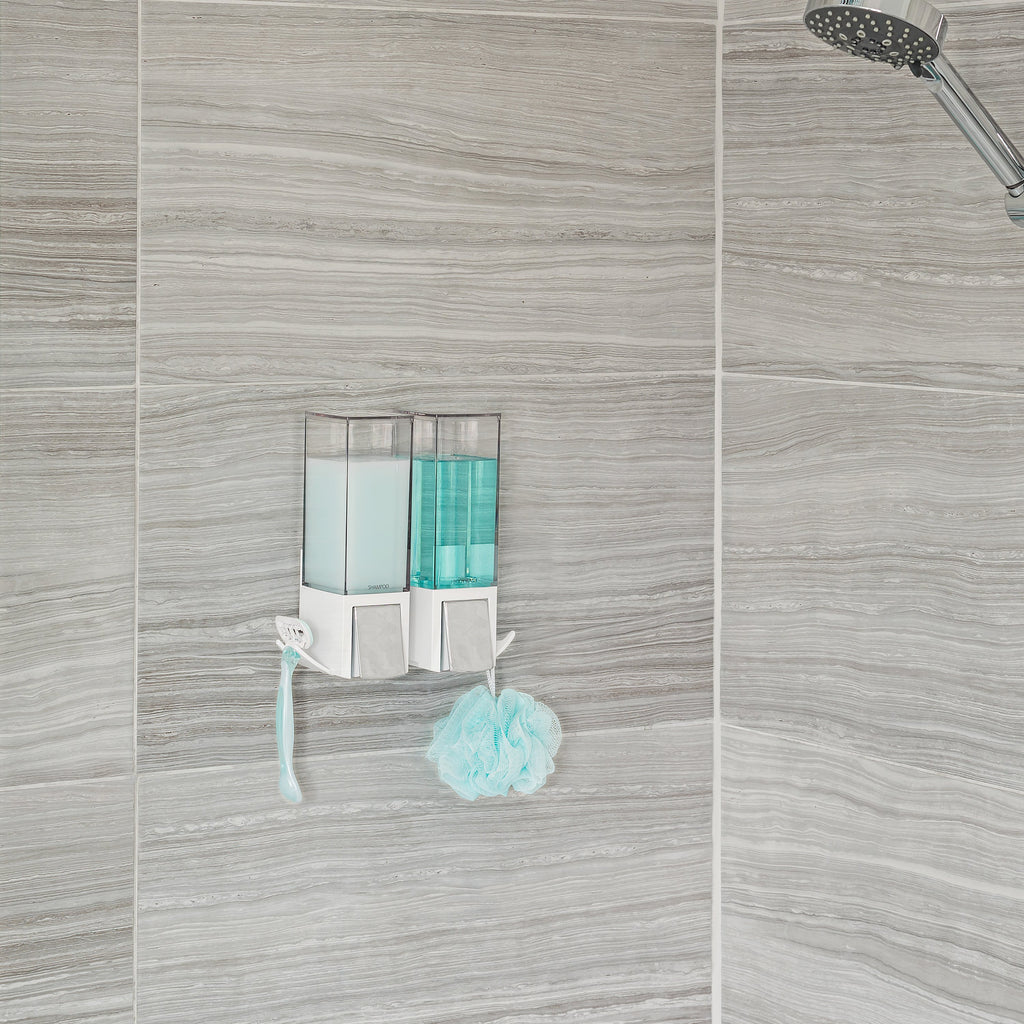 CLEVER Double Shower Dispenser Liquid Soap Dispenser, Shower